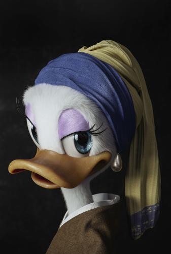 Duck with a Pearl Earring