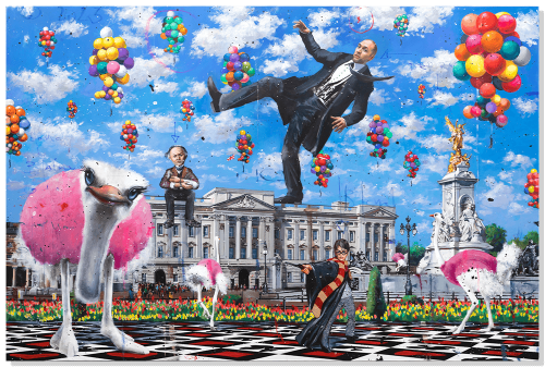 Colleagues in Buckingham Palace