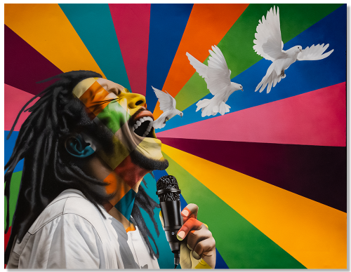 Bob Marley and Doves